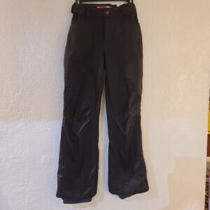 Orage Ski Snow Pants Womens Small Black Waterproof Insulated Adjustable Waist